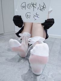 熙玥JK白短袜