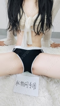 泡芙纯棉黑色内内