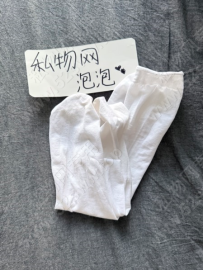泡泡过膝白丝